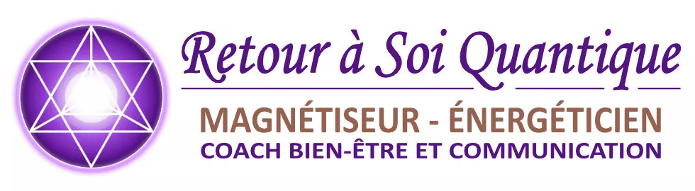 Logo titre et slogan Retour à Soi Quantique